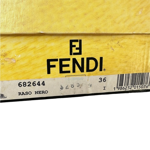 Fendi crystal logo pumps shoes - Picture 6 of 8
